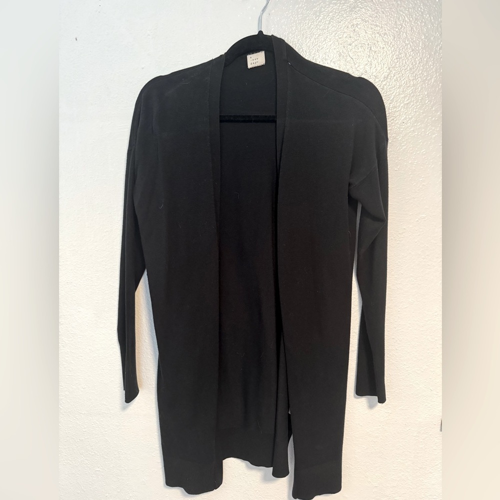 A New Day Black Cardigan Sweater